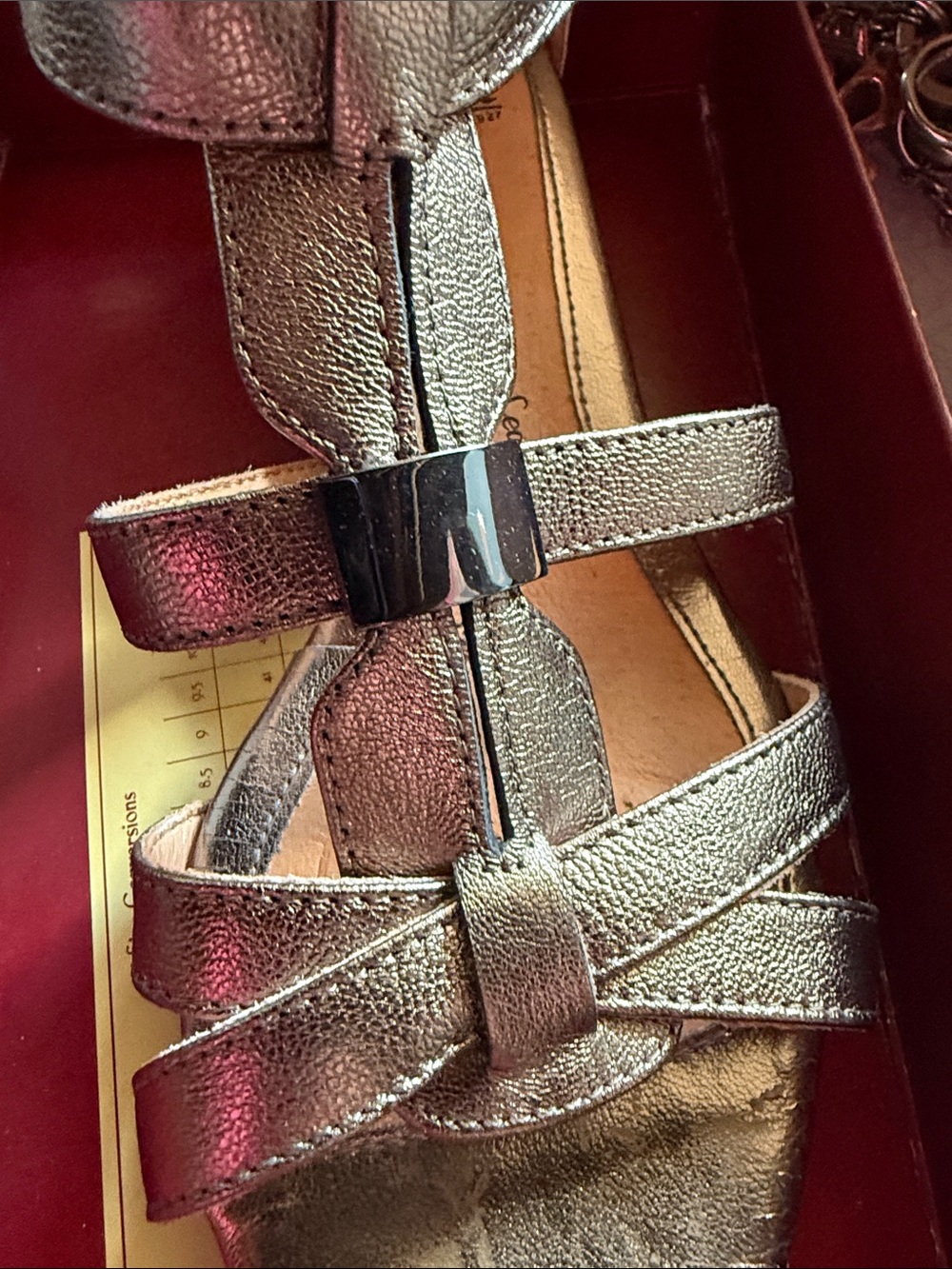 NWOT Söfft Gladiator style low wedge - Picture 8 of 8